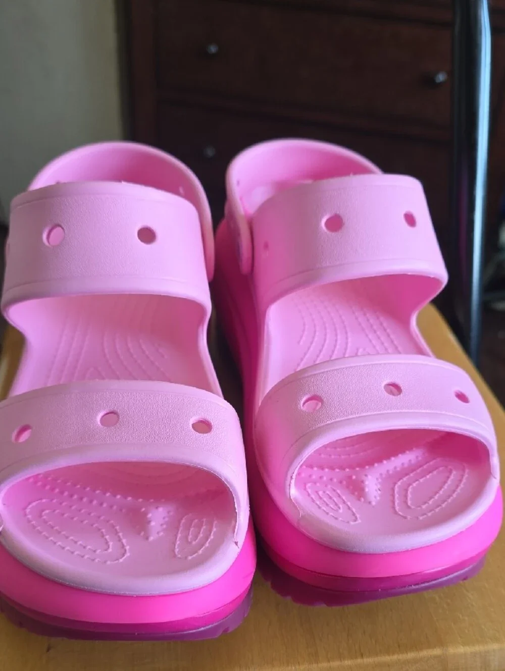 Crocs Mega Crush Matte Pink Tweed M8/W10